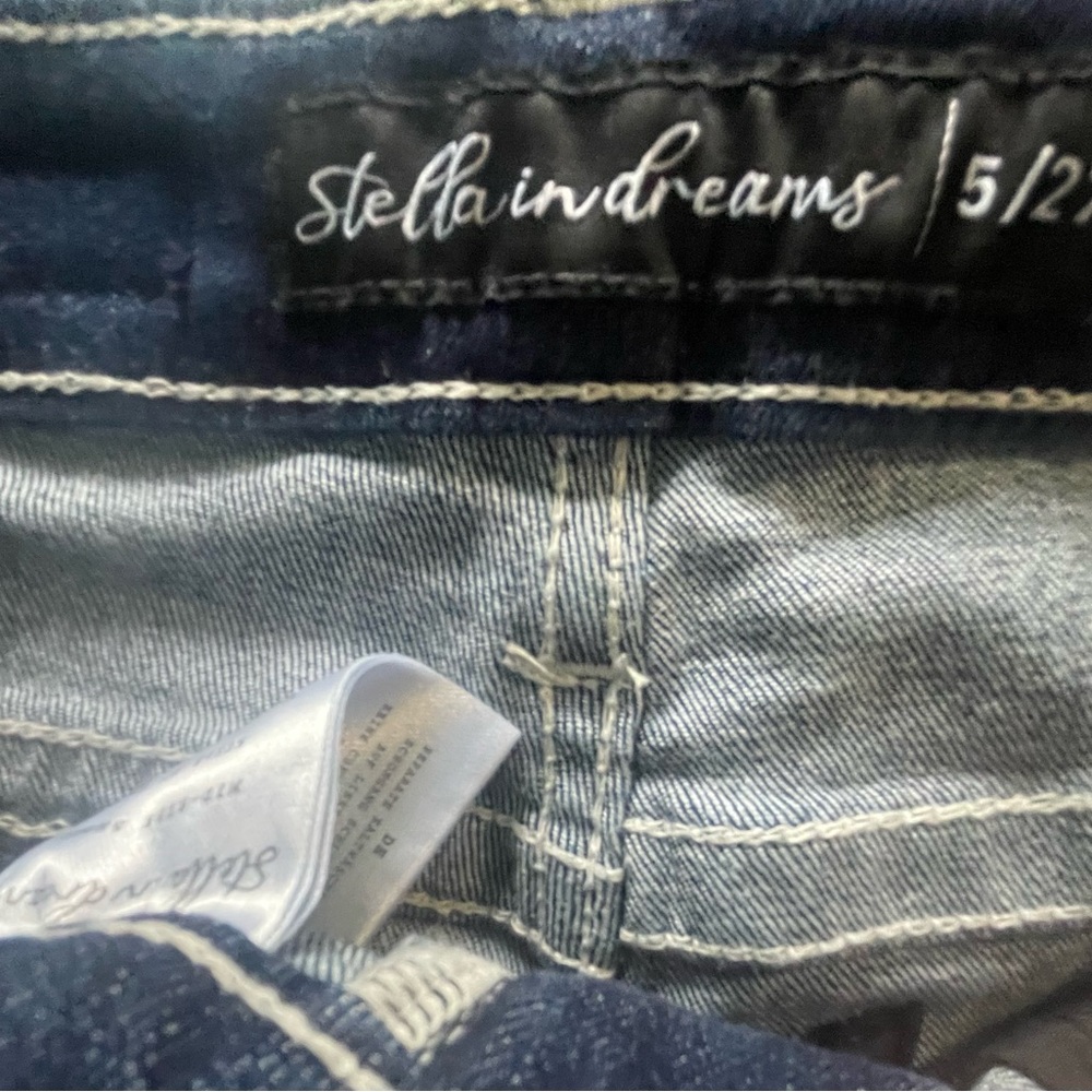 Women's Navy Jean Shorts